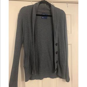 American Eagle Gray Cardigan